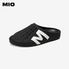 MIO米奥厚底包头拖鞋平跟舒适一脚蹬低帮休闲女凉鞋M252253232 商品缩略图0