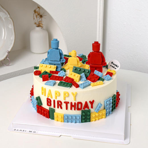 乐高、积木、男孩儿童巧克力蛋糕 商品图1