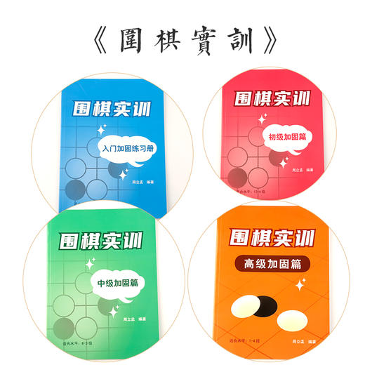 围棋实训 加固练习册（入门—初级—中级—高级） 商品图1