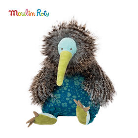 Moulin Roty 奇异鸟玩偶 法式玩偶 适合年龄0岁+ 市集系列 法国玩具 642704