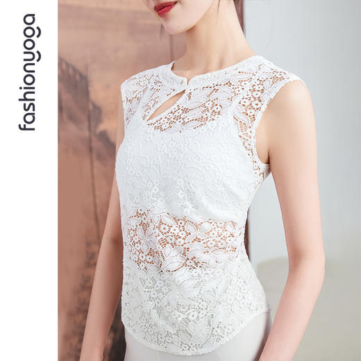 F15217新中式蕾丝背心 商品图9