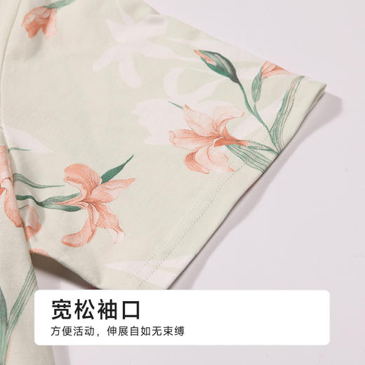 都市丽人女士棉质短袖裙薄32支CVC单面会员精选短袖类LHH6F5 商品图6