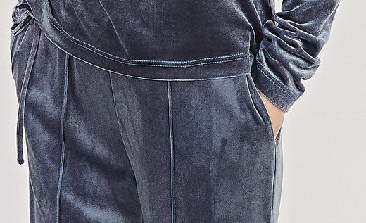 NUTS春季新品时尚休闲宽松显瘦长裤女211073047B 商品图6