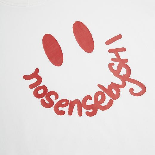 【2件9折】【Petit Bari】(多色)设计师联名款笑脸短袖女士T恤随性帅气 商品图6