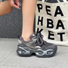 经典鲨女鞋2025年春季款时尚网状透气舒适显高跑步休闲老爹鞋KW13-517011 商品缩略图1