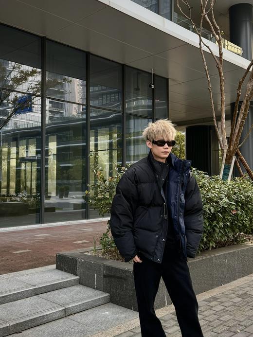 B家 24fw LOOP SPORT ICON PUFFER双面别针棉服外套 商品图5