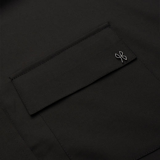 【2件9折】【Petit Bari】系带短袖衬衫连衣裙中长款H版型长裙衬衫裙 商品图4