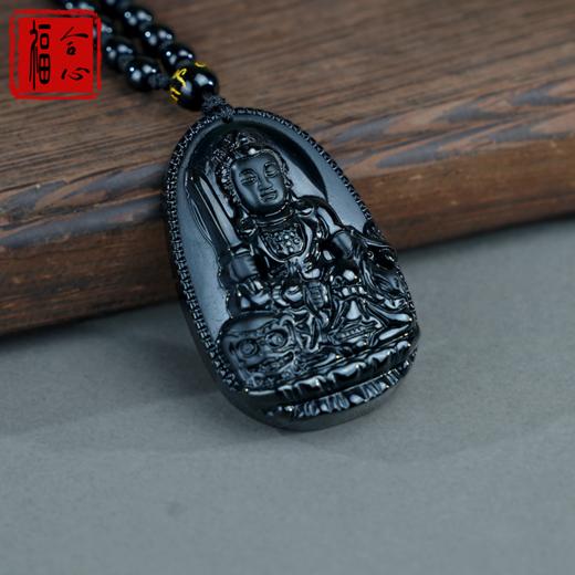 黑曜石十二生肖本命项链 商品图3