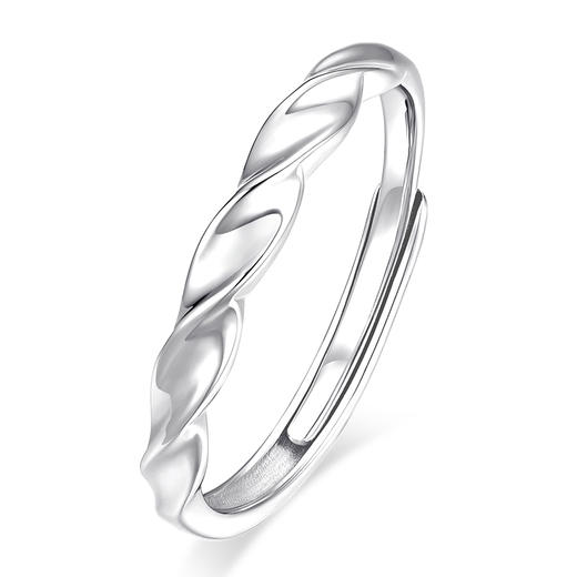 卡蒂罗/KADER 闪耀银河情侣对戒 表白满钻女戒仪式感开口可调节 告白纪念日生日礼盒戒指一对 925银 商品图3