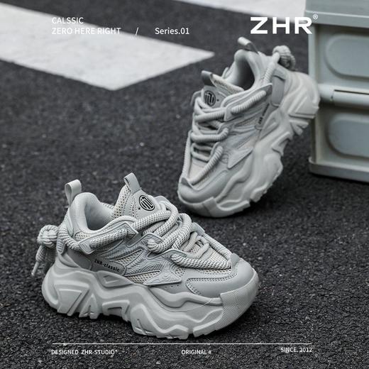 ZHR则则透气增高老爹鞋女春季男女款厚底运动休闲鞋爆款ins百搭鞋 商品图7