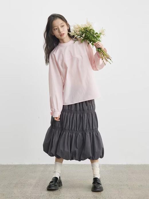 步履不停/5A41135C/抽皱花苞半身裙 商品图3