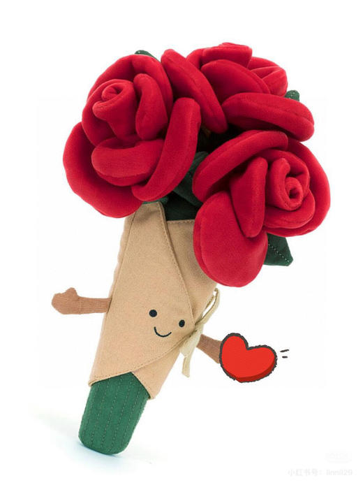 jellycat情人节限定玫瑰花来啦！ 商品图3