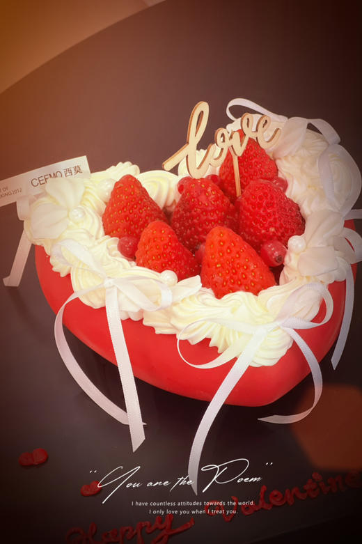 爱心草莓碗 商品图1