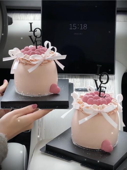 可爱款爱心蛋糕 商品图0
