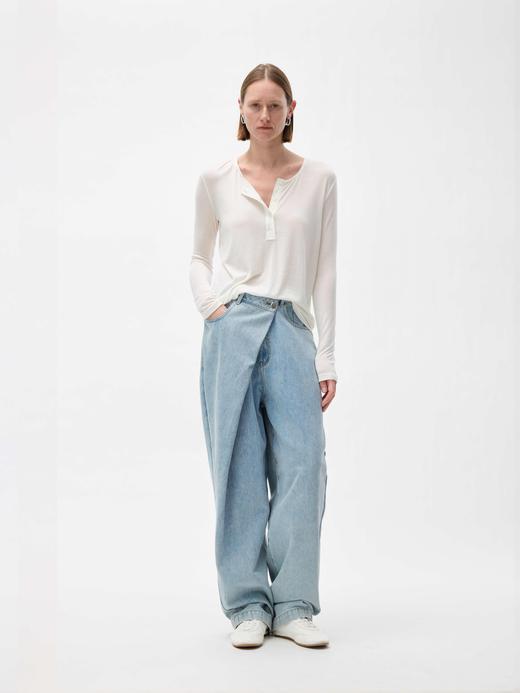 松弛感百搭长T 商品图0