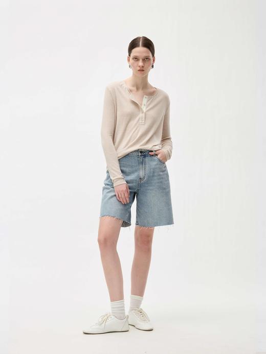 松弛感百搭长T 商品图0