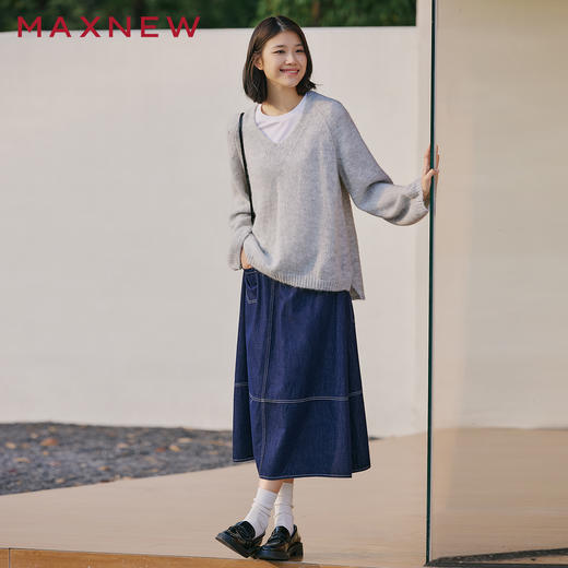 【裙装】牛仔半裙 1P1225206 商品图4