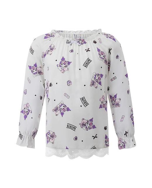 【春上新】8楼爱慕儿童Aimer Kids女孩酷洛米幻彩熊套头长袖家居AK141H211，吊牌价329元 商品图4