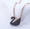  SWAROVSKI  SWAN施华洛士奇经典黑色天鹅项链 商品缩略图1