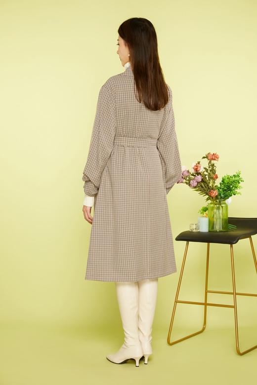 LNNNS 经典格纹长外套 11467 商品图2