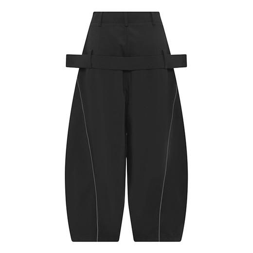 【2件9折】【Petit Bari】×PingsiZhou联名高腰九分裤简约设计感 商品图2