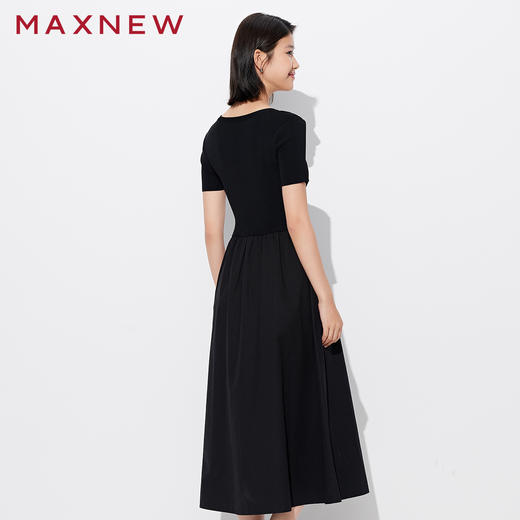 【裙装】毛衫拼接连衣裙 1P1225301 商品图3