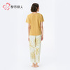 都市丽人女士棉质短袖套装薄TC拉架+梭织人棉生活家居短袖类LHH2C6 商品缩略图3