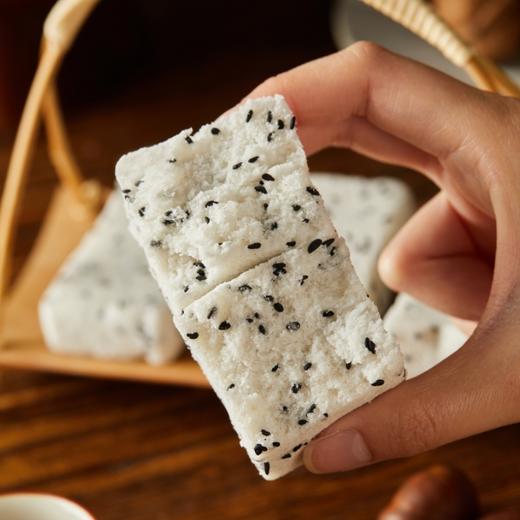 黑芝麻绵绵糕|米香+芝麻香，无额外添加，软糯不粘牙 商品图3