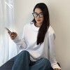 原价136.2 限时折扣109元【Niceself】鹅绒T升级款2.0！情侣款羽绒长袖T恤 更厚实/更舒适（售罄不补！） 商品缩略图1