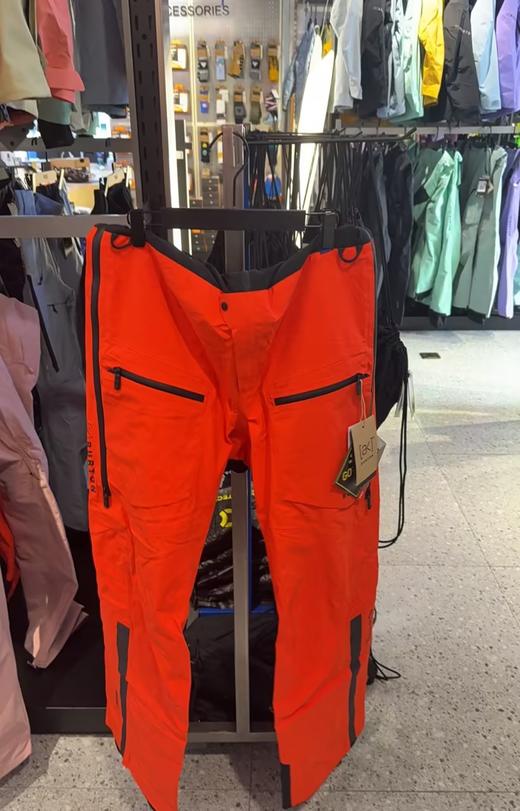 BURTON雪服W AK GORE-TEX 3L PRO Tusk Hi-Top Bib Pant-SIGNAL ORANGE 商品图1