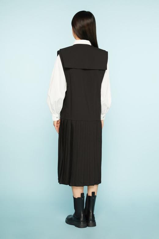 ANSUABEL 披肩马甲式压褶连衣裙 11489 商品图2