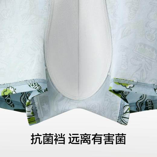 有棵树印花纯棉抗菌男士内裤3条装-U1164 商品图2