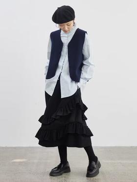 步履不停/5A41133C/花边TR半身裙