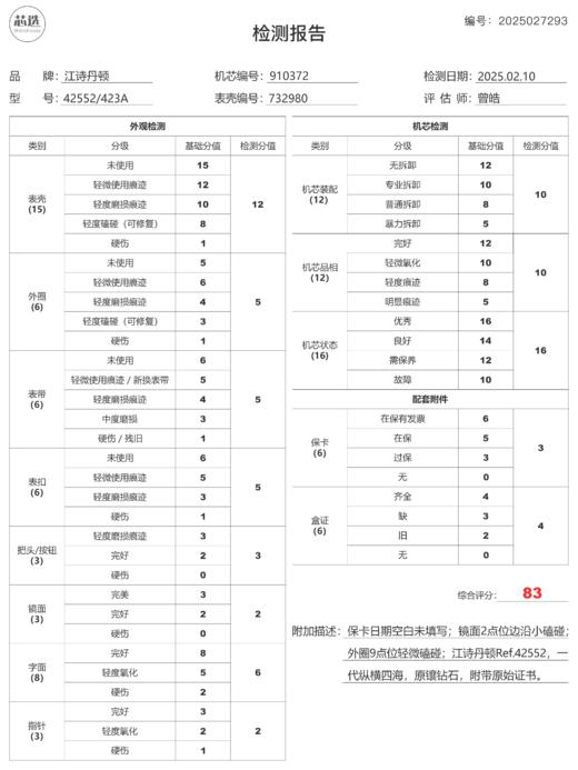 江诗丹顿42552/423A 商品图13