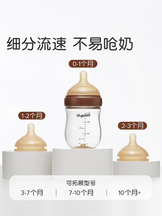 世喜百日瓶奶嘴适配百日瓶奶瓶-1（0-1月龄宝宝适用） 商品图5