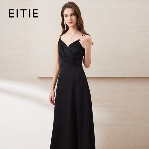 EITIE爱特爱夏季新款显瘦气质洋气吊带连衣裙7707405 商品图0