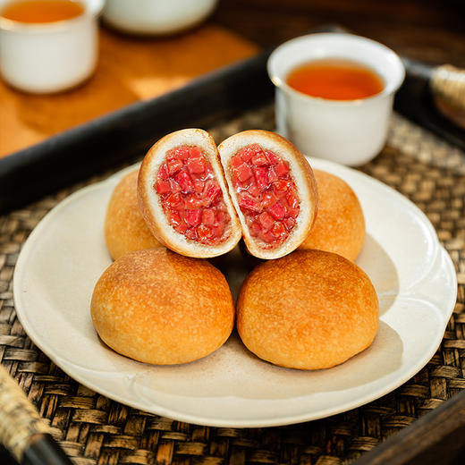 金字金腿小饼原味金华火腿酥饼传统土特产零食糕点心独立包装 商品图4