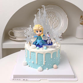 冰雪奇缘艾莎蛋糕