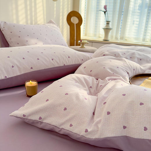 CKKHOUSE 春夏双层纱四件套 A类母婴级 柔软面料 双版设计 活性印染 多款可选 商品图7