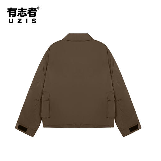 有志者UZIS 训练运动梭织夹棉外套旷野 商品图3
