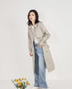 NUTS春季新品时尚百搭气质英伦风通勤风衣外套女211047100 商品缩略图2