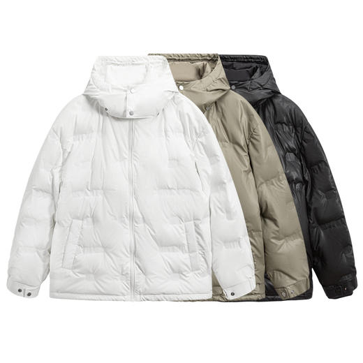 GXG男装 三色连帽短款羽绒服 冬季热卖羽绒服GEX1D2526544 商品图4