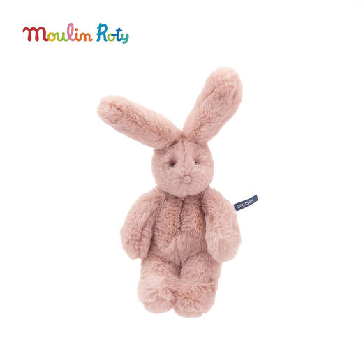Moulin Roty 小号奶油色小兔 法式玩偶 适合年龄0岁+ 小熊阿瑟与小兔路易森系列 法国玩具 680031 商品图9