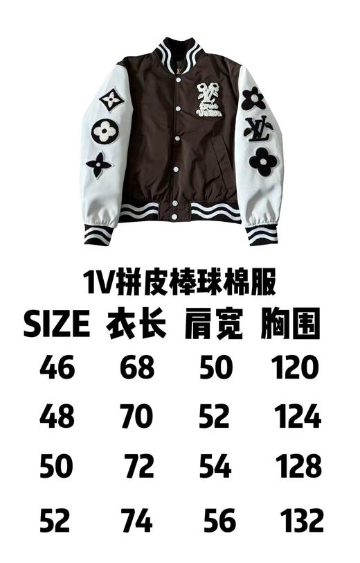 驴家 24fw Tyler秀款手臂老花卡其色棒球服棉服夹克 商品图9