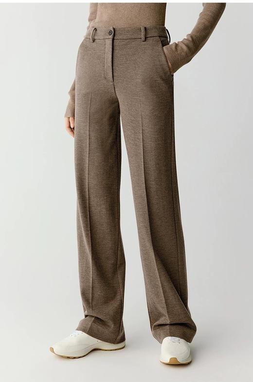 【高品质私服】【IC羊毛牦牛针织直筒裤】轻松修饰腿部线条，遮肉显瘦G1151-CC【无标出货 介意慎拍】 商品图2