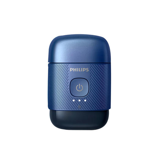 🛒飞利浦PHILIPS剃须刀✅电动鹅卵石便携式刮胡刀胡须🉐全身水洗送男友送长辈生日礼物情人节礼物 蓝宝石S891/05 商品图5