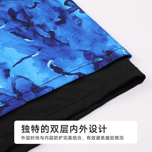 都市丽人男士泳裤薄半光涤泳布滨海休闲泳裤FSH6A2 商品图6