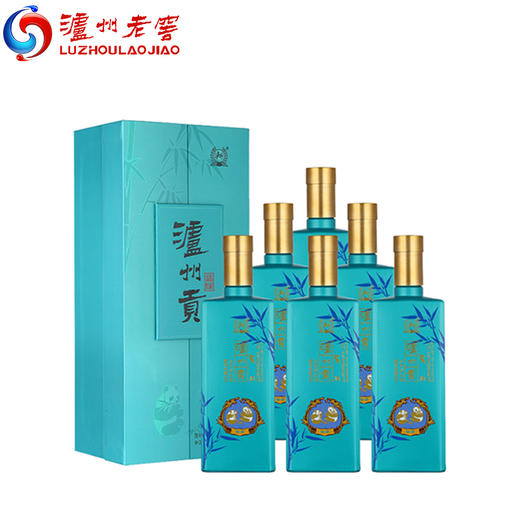 【泸州老窖】52度泸州贡翡绿500ml*6酒酒 商品图0