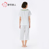 都市丽人女士软绵绵短袖套装薄软绵绵抽条好睡好眠短袖类LHH1C2 商品缩略图3