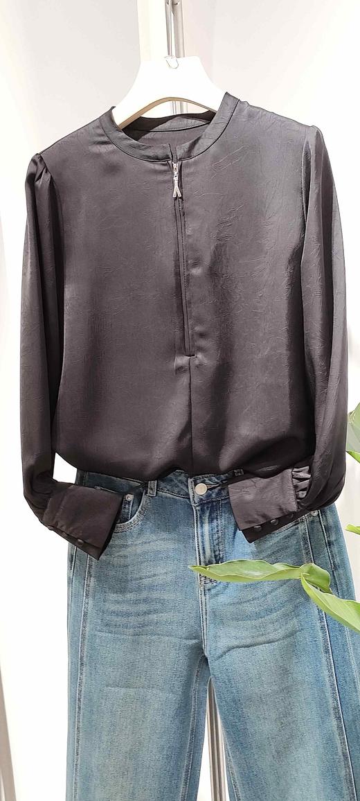 486039半拉链圆领衬衫 商品图7